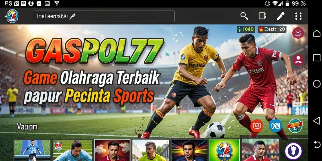 Tangkapan layar GASPOL77 menunjukkan pertandingan seru dalam olahraga pilihan.