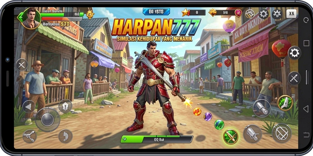 Screenshot menunjukkan gameplay HARAPAN777 yang interaktif dan menarik.