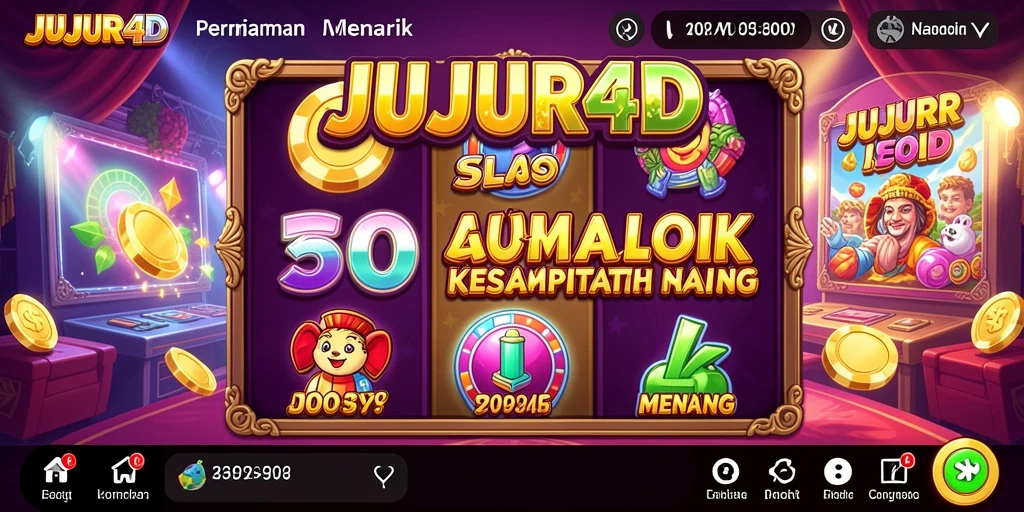 Tampilan gameplay JUJUR4D yang menarik dan interaktif.