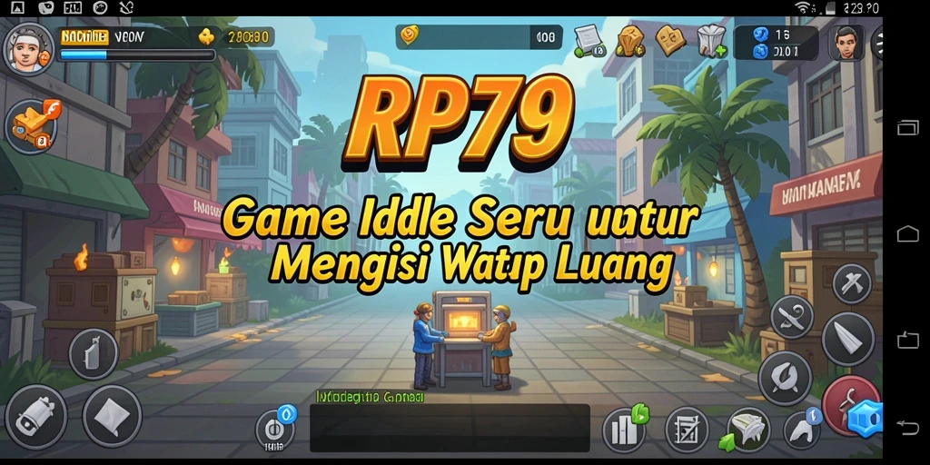 Gameplay RP79 yang santai dan menghibur.