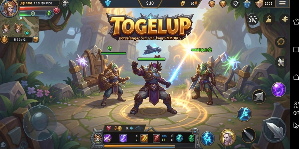 Gameplay seru TOGELUP dengan grafis menakjubkan dan petualangan epik.