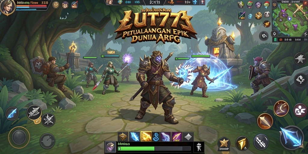Tampilan utama gameplay UT77 yang menampilkan aksi dan petualangan seru.
